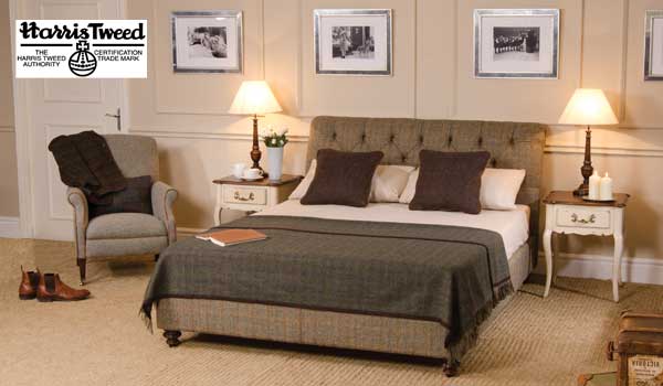 Harris Tweed Bed
