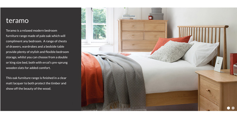 Ercol Teramo Bedroom Furniture