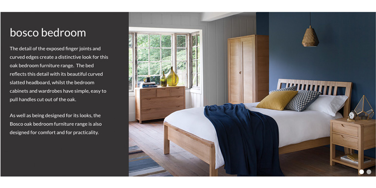 Ercol Bosco Bedroom