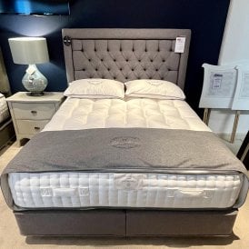 Snowshill 31,000 Mattress, Shallow Divan Set & Headboard - King - Clearance