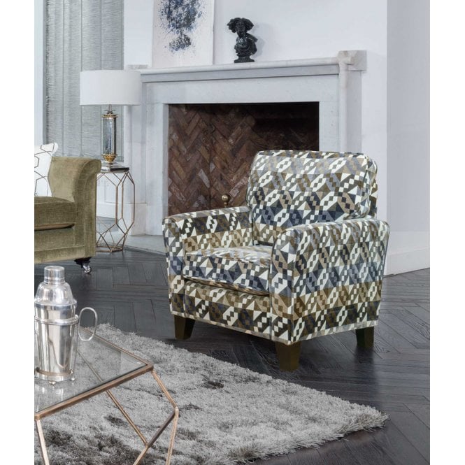 Alstons Fleming Accent Chair - 79cm Wide