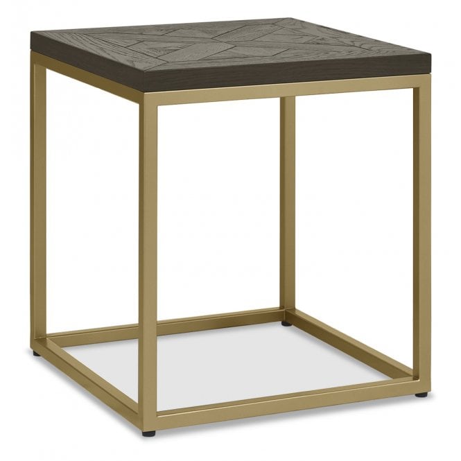Bentley Designs Athena Fumed Oak Lamp Table