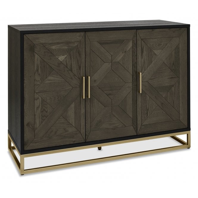 Bentley Designs Athena Fumed Oak Narrow Sideboard