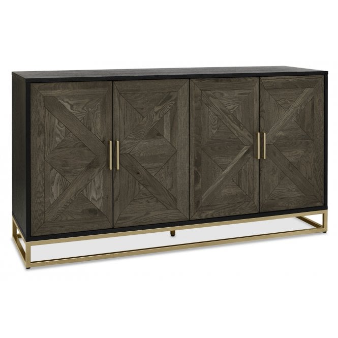 Bentley Designs Athena Fumed Oak Wide Sideboard