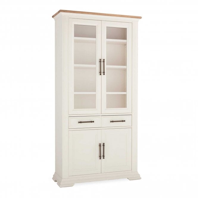 Bentley Designs Belgrave 2 Tone Display Cabinet