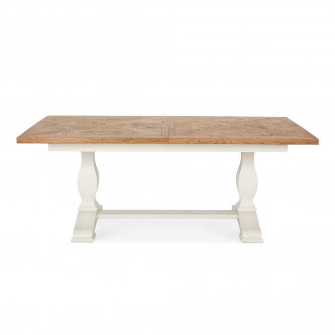 Bentley Designs Belgrave Extending Dining Table - 2 Tone - 6-8