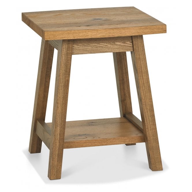 Bentley Designs Camden Rustic Oak Lamp Table