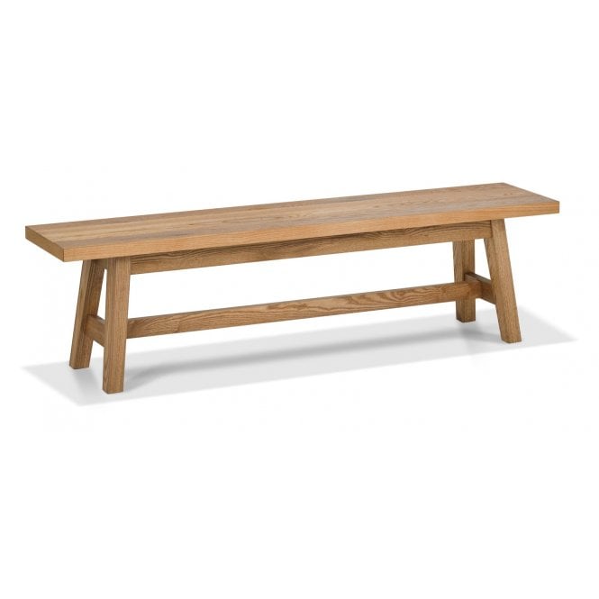 Bentley Designs Camden Rustic Oak Small Bench
