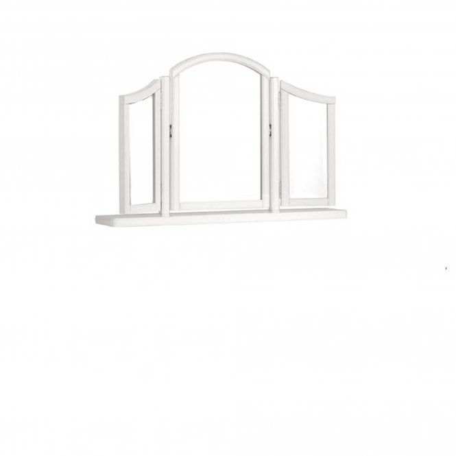 Bentley Designs Chantilly White Dressing Table Mirror