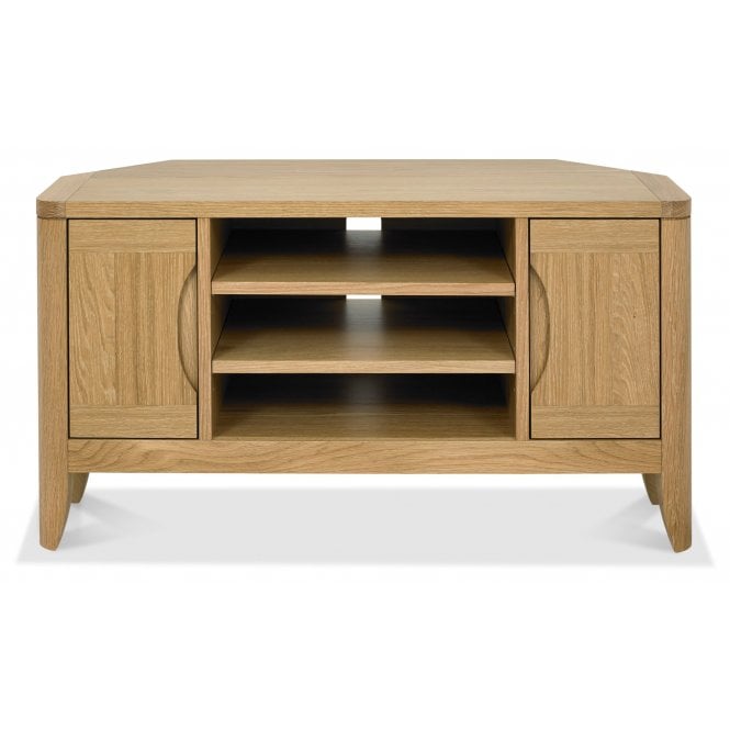 Bentley Designs Chester Oak Corner Entertainment Unit