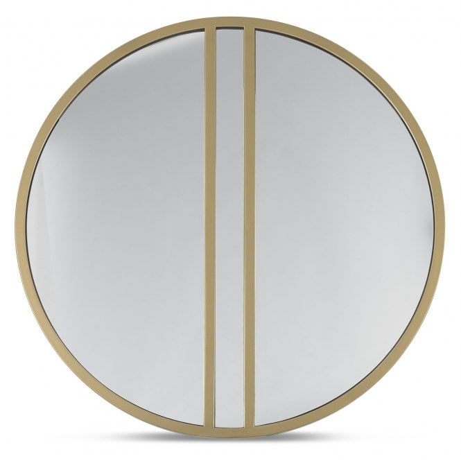 Bentley Designs Chevron Circular Wall Mirror