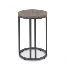 Bentley Designs Chevron Side Table