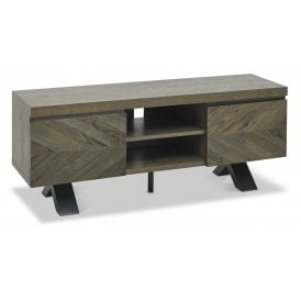 Fumed Oak TV Base