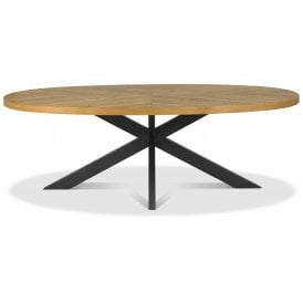 Large Oval Dining Table