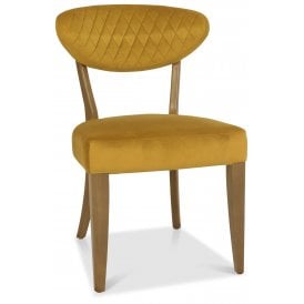 Bentley Designs Rustic Mustard Chair