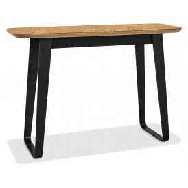 Rustic Oak Console Table