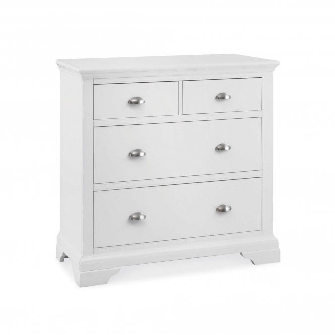 Bentley Designs Hampstead White 2+2 Drawer Chest