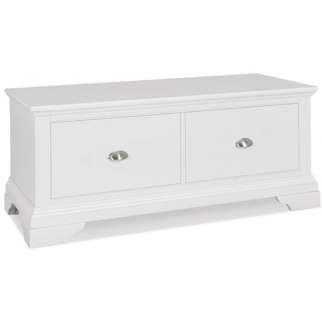 Bentley Designs Hampstead White Bedding Box