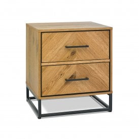 Bentley Designs Riva 2 Drawer Bedside