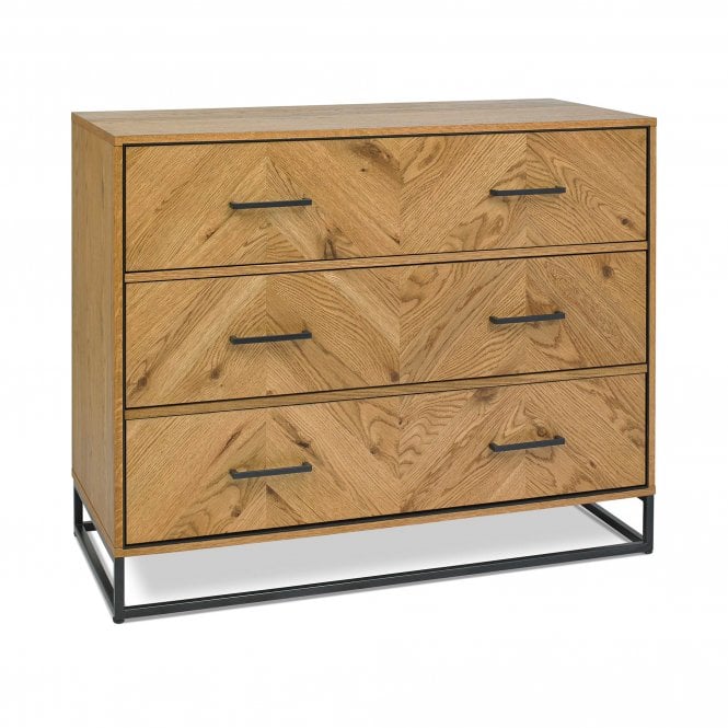 Bentley Designs Riva 3 Drawer Chest