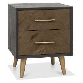 Bentley Designs Sienna 2 Drawer Bedside