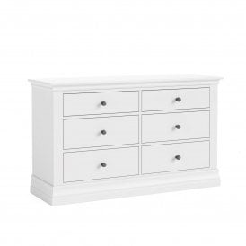 Brittany 6 Drawer Wide Chest - Painted