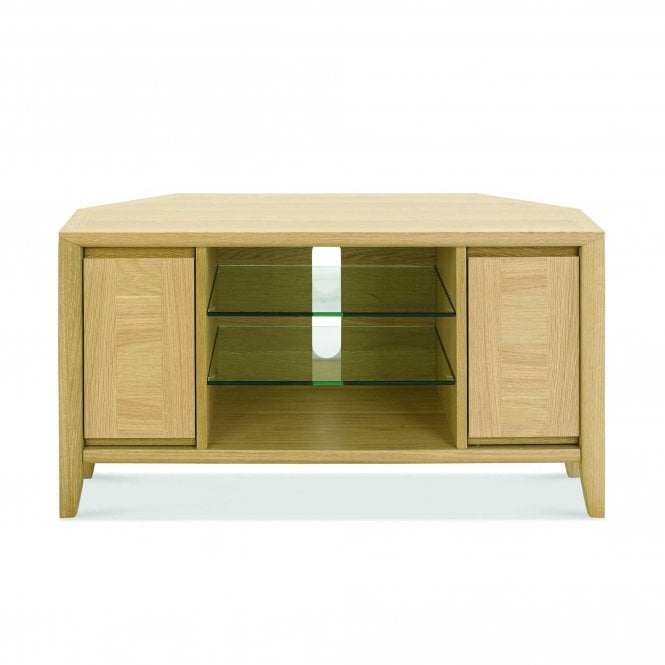 Brogan Oak Corner TV Unit