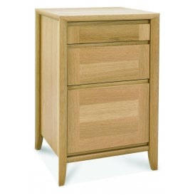 Bergen Oak Filing Cabinet