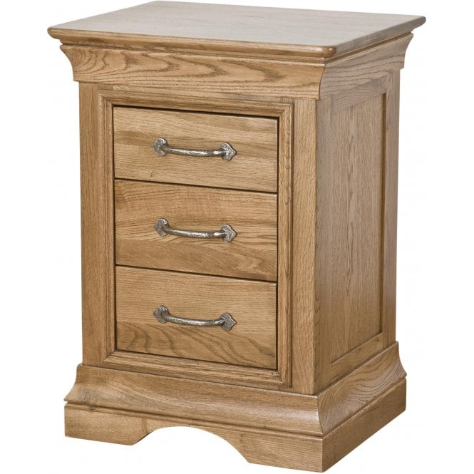 Brompton 3 Drawer Bedside Chest