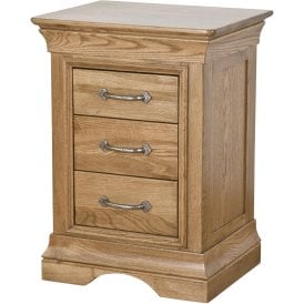 Brompton 3 Drawer Bedside Chest