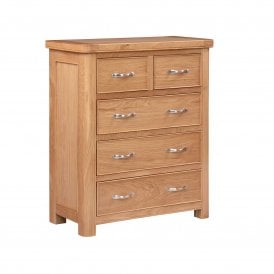 Oak 2 Over 3 Chest