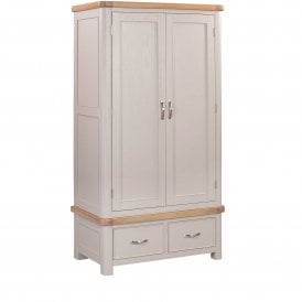 Grey Painted Wardrobe