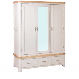 Charnwood Painted triple wardrobe