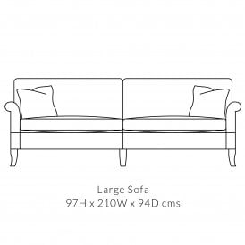 Alex Large 3 Seater Sofa