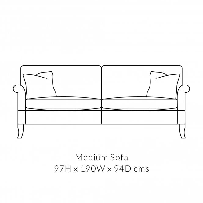Duresta Alex Medium 2.5 Seater Sofa