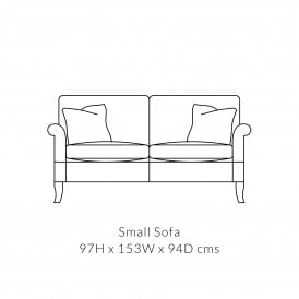 Alex Small 2 Seater Sofa