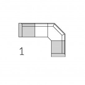 Coco Corner Sofa - Configuration 1