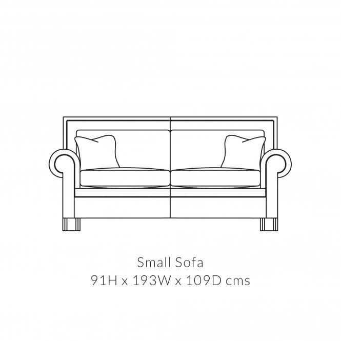 Duresta Coco Leather Small 2 Seater Sofa