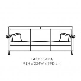 Duresta Gabrielle Large Sofa