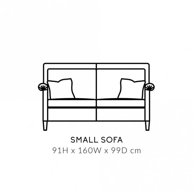 Duresta Gabrielle Small Sofa - Fabric