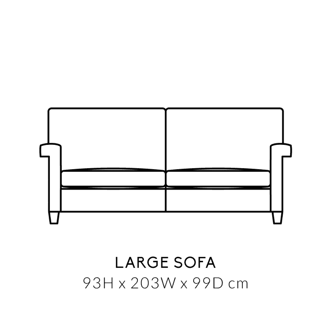 Duresta Haywood Large Sofa