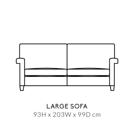 Duresta Haywood Large Sofa