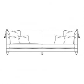 Hornblower 3 Seater Sofa - in Fabric