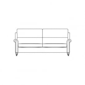 Southsea Minor Large Sofa - 2 Seat Cushions