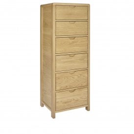 Ercol Bosco 6 Drawer Tall Chest