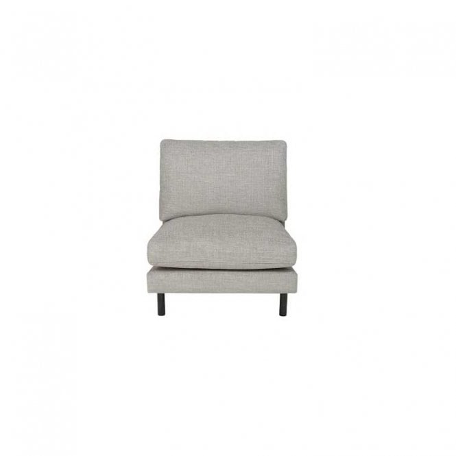 Ercol Forli Medium Single Seat Armless Sofa - Modular Unit - 4442