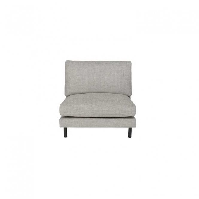 Ercol Forli Snuggler Single Seat Armless Sofa - Modular Unit - 4436