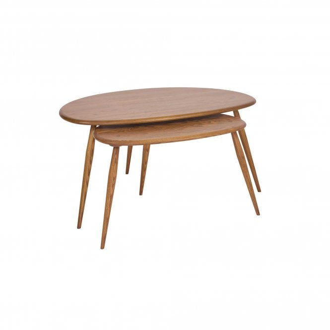 Ercol Pebble Coffee Nest Of Tables