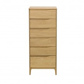 Ercol Rimini 5 Drawer Tall Chest