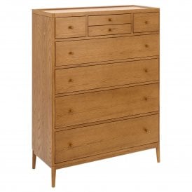 Salina Vintage 8 Drawer Chest